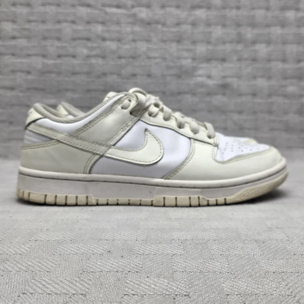 Nike Dunk‎ Low Retro Coconut Milk Women's Size 6.5 White Low Top DD1503-121
